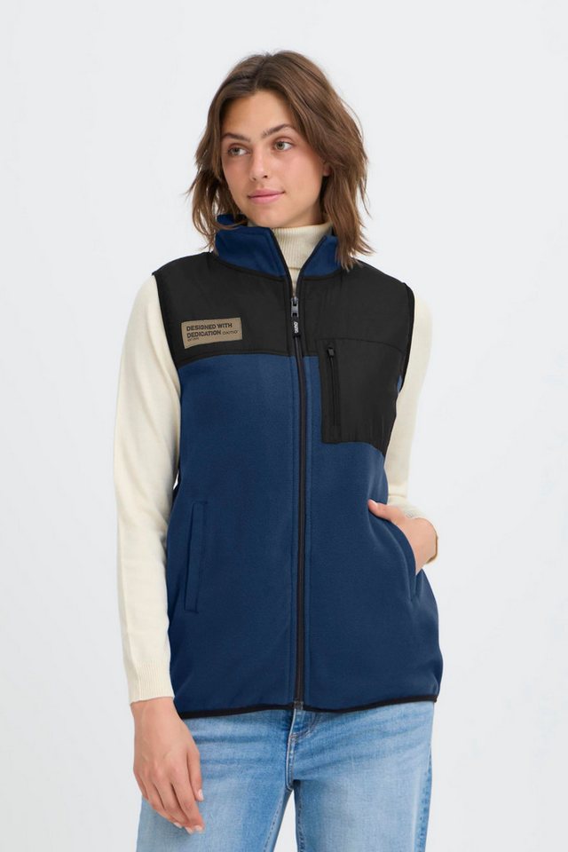 OXMO Fleeceweste OXNETE FLEECE VEST Modische Fleeceweste mit praktischen Taschen von OXMO