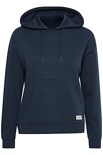 OXMO Greta Damen Kapuzenpullover Hoodie Pullover mit Kapuze, Größe:S, Farbe:Total Eclipse (194010) von OXMO