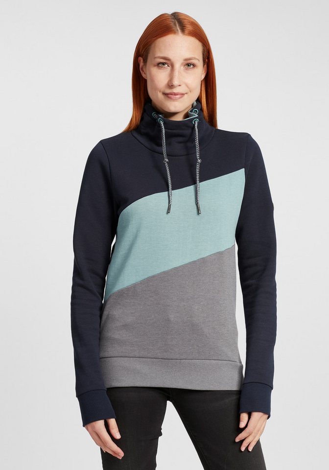 OXMO Hoodie OXAgda Sweatpullover mit Stehkragen von OXMO