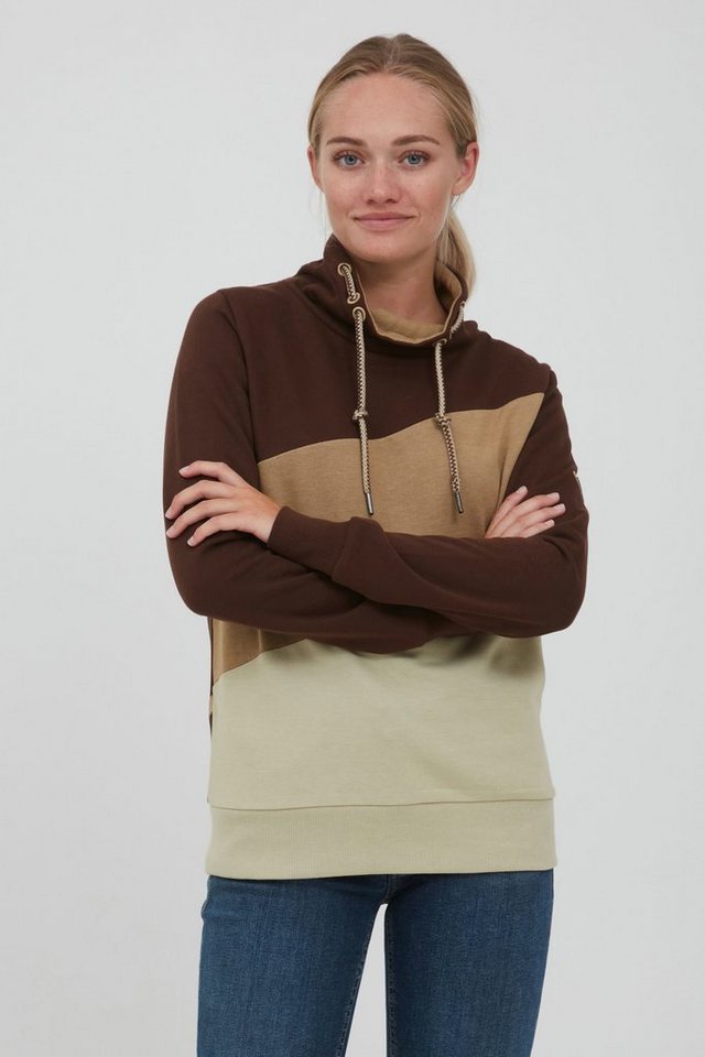 OXMO Hoodie OXAgda Sweatpullover mit Stehkragen von OXMO