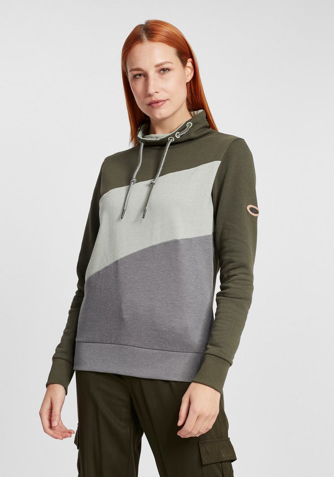 OXMO Hoodie OXAgda Sweatpullover mit Stehkragen von OXMO