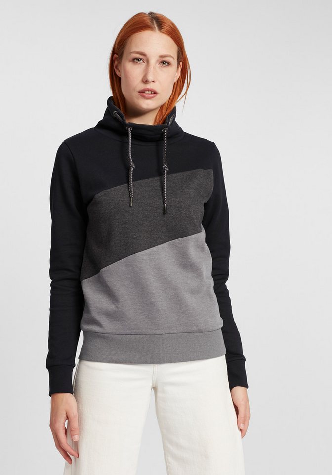 OXMO Hoodie OXAgda Sweatpullover mit Stehkragen von OXMO