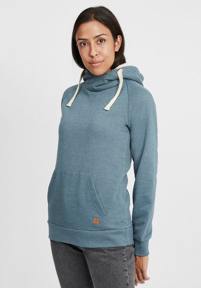 OXMO Hoodie OXJulia Pile Kapuzenpullover mit Teddyfutter von OXMO