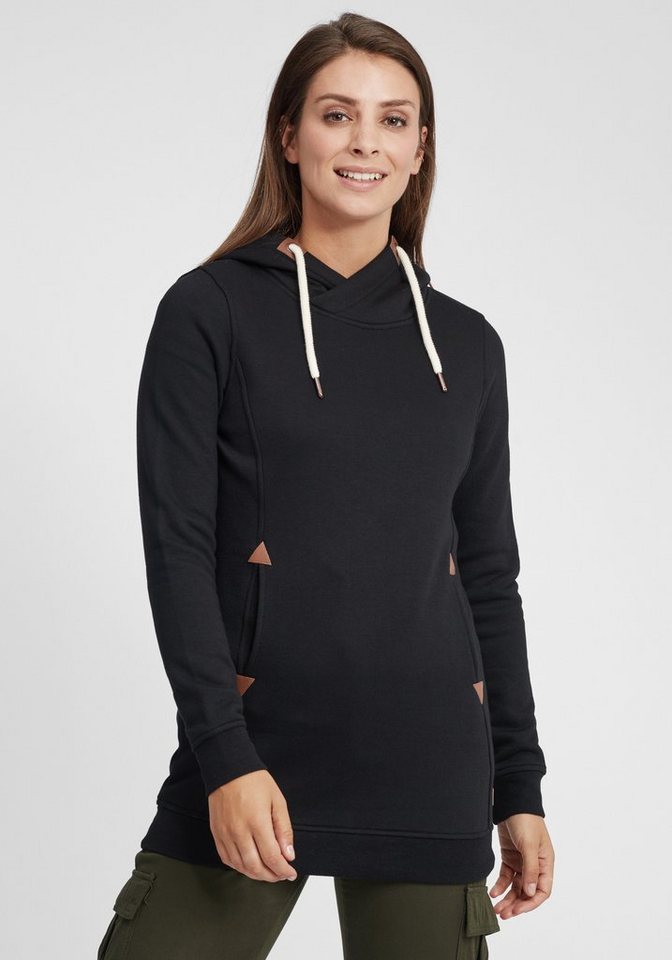 OXMO Hoodie OXVicky Sweat Hoodie Long Kapuzenpullover lang geschnitten von OXMO