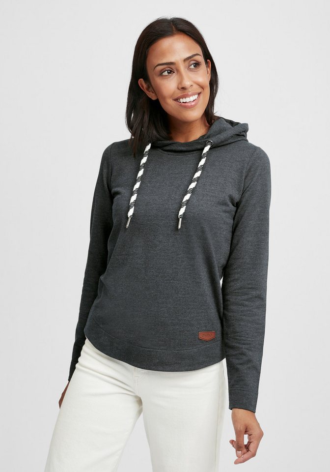 OXMO Hoodie OXWandy Kapuzenpullover mit abgerundetem Saum OXMO Hoodie OXWandy Kapuzenpullover mit abgerundetem Saum von OXMO