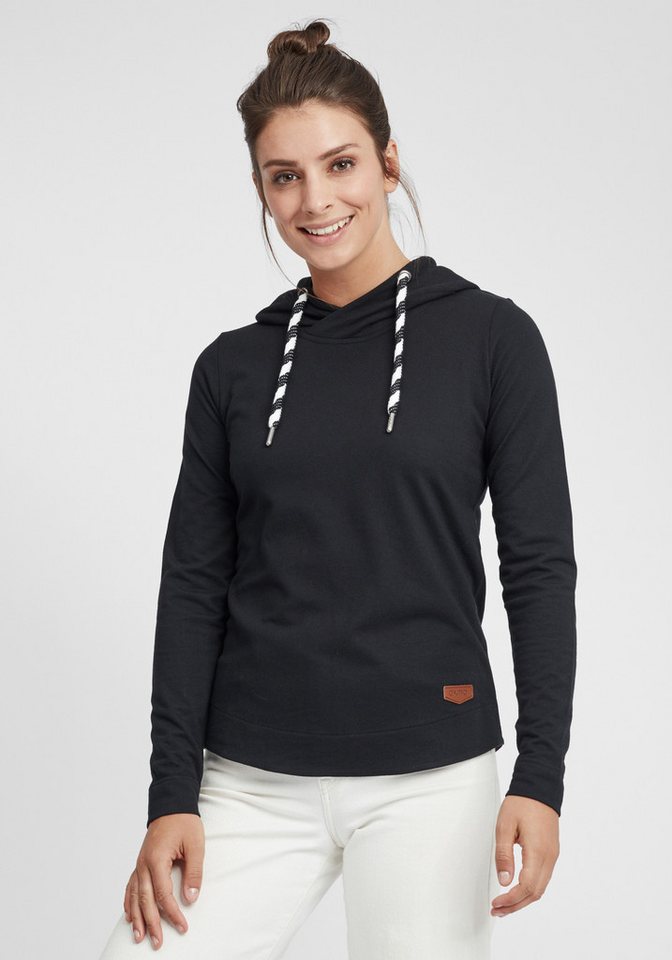 OXMO Hoodie OXWandy Kapuzenpullover mit abgerundetem Saum von OXMO