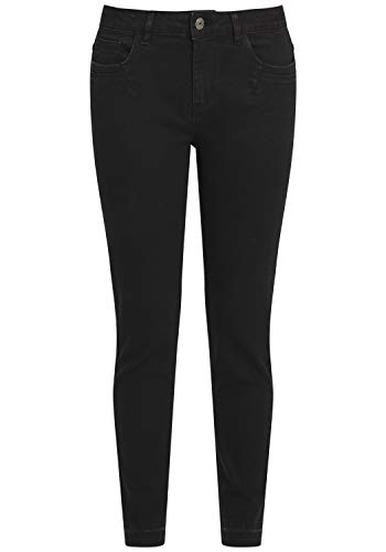 OXMO Irabelle Damen Jeans Denim Hose Slim-Fit Medium Hig, Größe:W29/32, Farbe:Black (80001) von OXMO