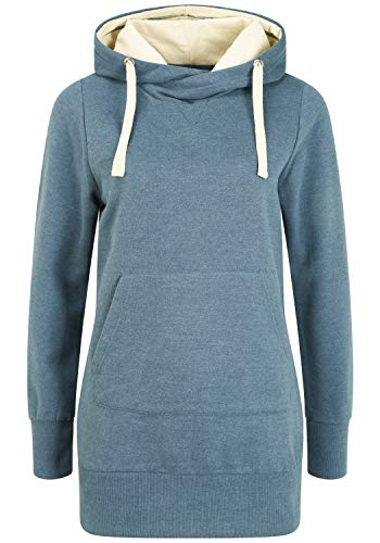 OXMO Jenny Damen Kapuzenpullover Hoodie Pullover mit Kapuze, Größe:L, Farbe:Ensign Blue (70260) von OXMO