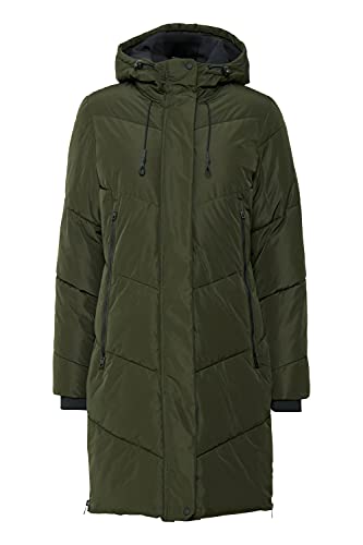 OXMO Juna Damen Wintermantel Parka Mantel, Größe:L, Farbe:Rosin (190509) von OXMO