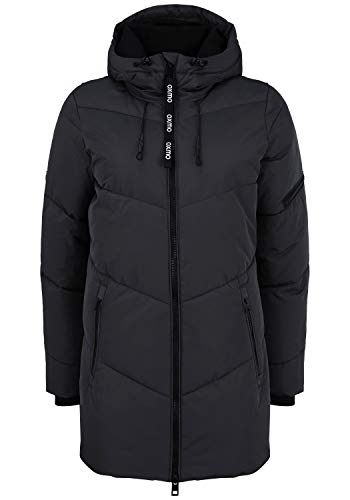 OXMO Junchen Damen Winterjacke Damenjacke Jacke mit Kapuze, Größe:M, Farbe:Black (194007) von OXMO