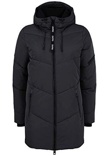 OXMO Junchen Damen Winterjacke Damenjacke Jacke mit Kapuze, Größe:S, Farbe:Black (194007) von OXMO