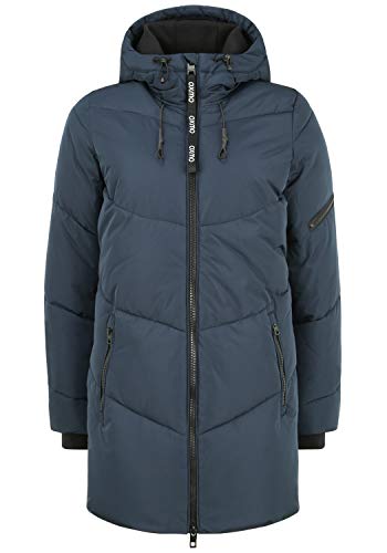 OXMO Junchen Damen Winterjacke Damenjacke Jacke mit Kapuze, Größe:XXL, Farbe:Insignia Blue (194010) von OXMO