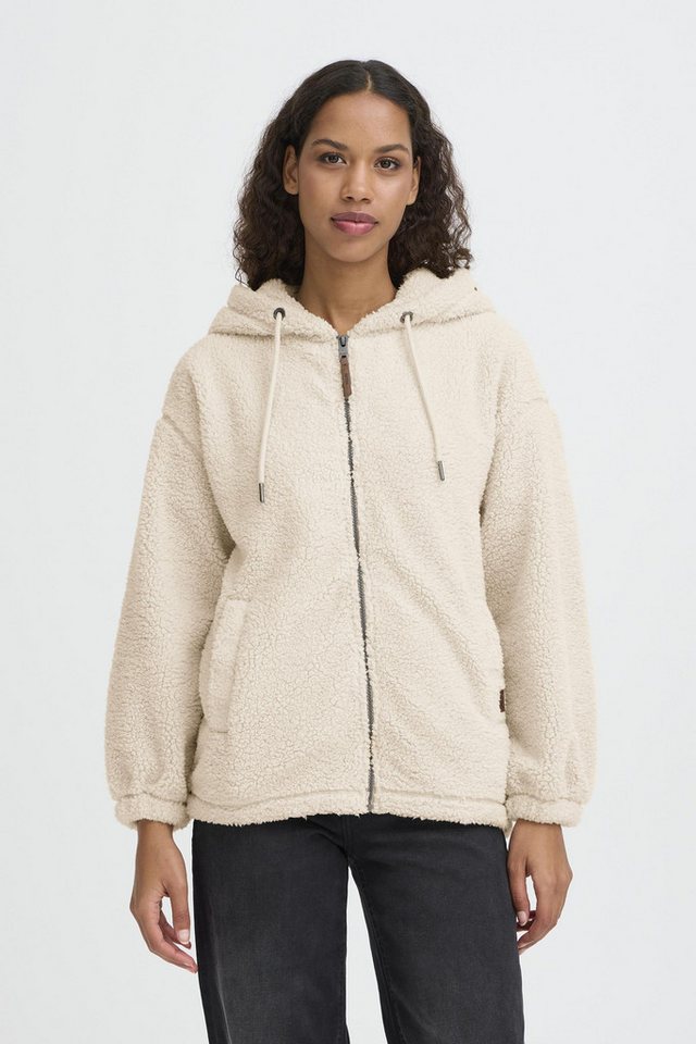 OXMO Kapuzensweatjacke OXBERINA Gemütliche Kapuzenjacke von OXMO