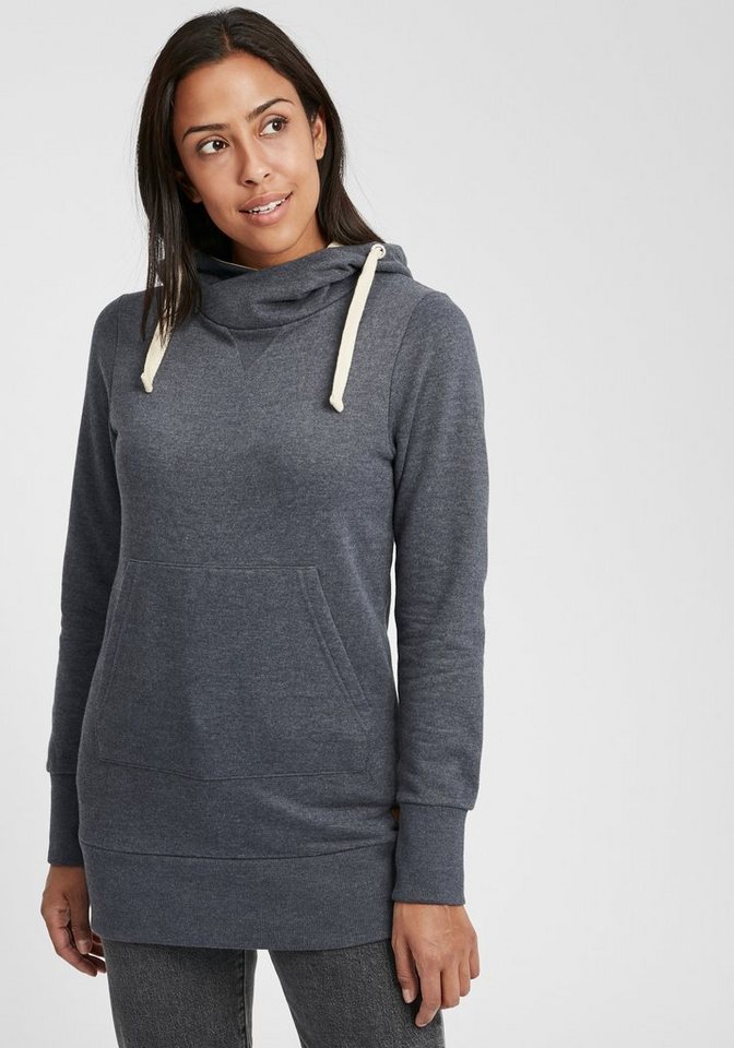 OXMO Kapuzensweatshirt OXJenny lang geschnittenes Kapuzensweatshirt von OXMO