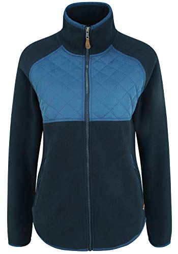 OXMO Malin Damen Fleecejacke Sweatjacke Jacke, Größe:S, Farbe:Insignia Blue (194010) von OXMO