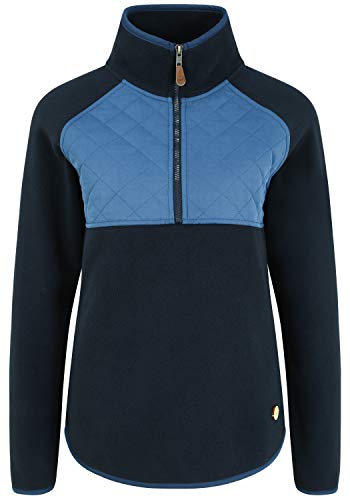 OXMO Malita Damen Fleecejacke Sweatjacke Jacke, Größe:M, Farbe:Insignia Blue (194010) von OXMO