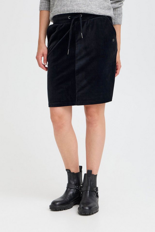 OXMO Midirock OXEBBA SKIRT Moderner Rock mit Bindeband von OXMO