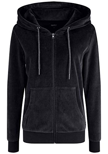 OXMO Nicky Damen Sweatjacke Kapuzenjacke Hoodie mit Kapuze, Größe:M, Farbe:Insignia B (791991) von OXMO