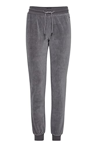 OXMO Nikita Damen Sweathose Sweatpants Relaxhose Regular Fit, Größe:XL, Farbe:Castlerock (799486) von OXMO