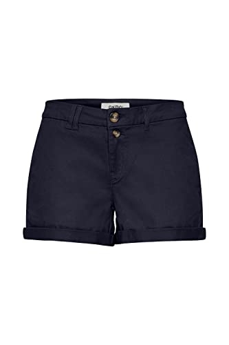 OXMO OXPiera Damen Chino Shorts Bermuda Kurze Hose mit Stretch, Größe:40, Farbe:Dress Blues (194024) von OXMO