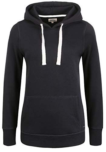 OXMO Olive Damen Kapuzenpullover Hoodie Pullover mit Kapuze, Größe:XL, Farbe:Black (799000) von OXMO