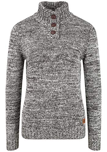 OXMO Philicita Damen Strickpullover Troyer Grobstrick Pullover, Größe:XXL, Farbe:Insignia B (791991) von OXMO