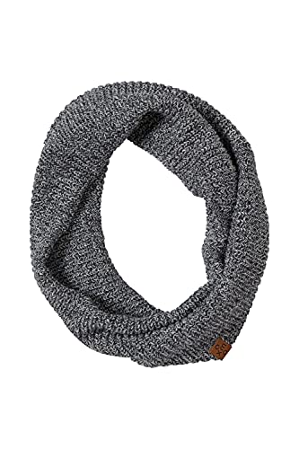 OXMO Poll Damen Schal Winterschal Loopschal aus 100% Baumwolle Grobstrick, Größe:ONE, Farbe:INS BL MEL (7989915) von OXMO