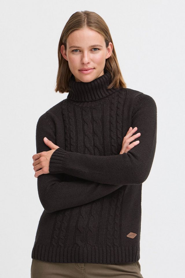 OXMO Rollkragenpullover OXCATHY Modischer Rollkragenpullover von OXMO