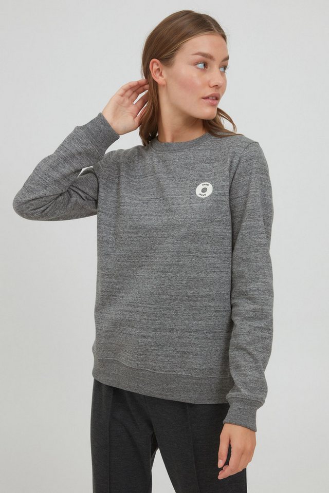 OXMO Rundhalspullover OXHella Sweatpullover mit Rundhalsausschnitt von OXMO