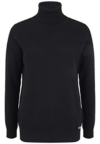 OXMO Sina Damen Rollkragenpullover Pullover, Größe:M, Farbe:Black (799000) von OXMO