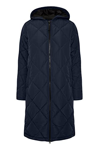 OXMO Stanca Damen Steppmantel Wintermantel Winterjacke gefüttert, Größe:XXL, Farbe:Total Eclipse (194010) von OXMO