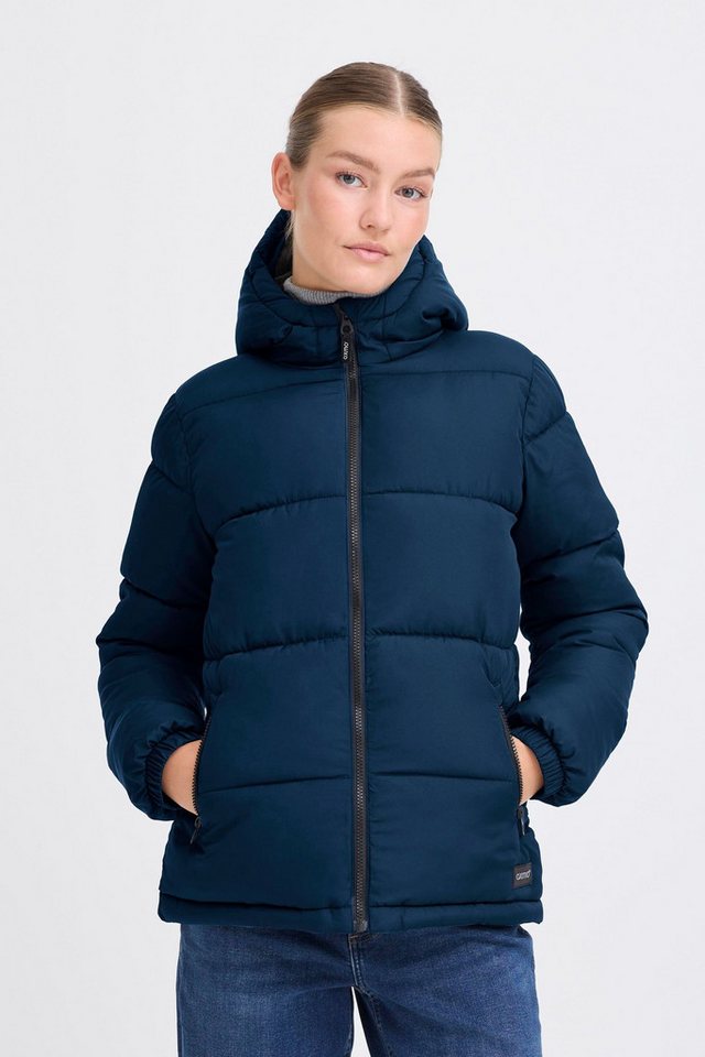 OXMO Steppjacke OXMINNA JACKET HOOD Modische Steppjacke mit Reißverschlusstaschen von OXMO