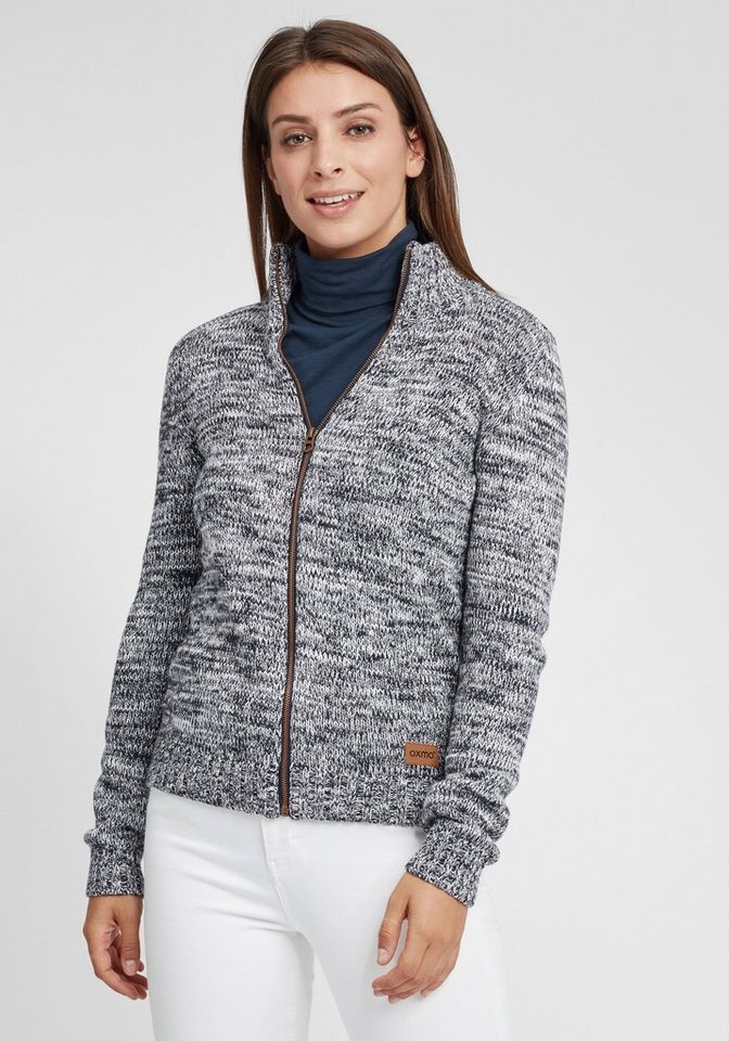 OXMO Strickjacke OXPhenix Cardigan mit Stehkragen von OXMO