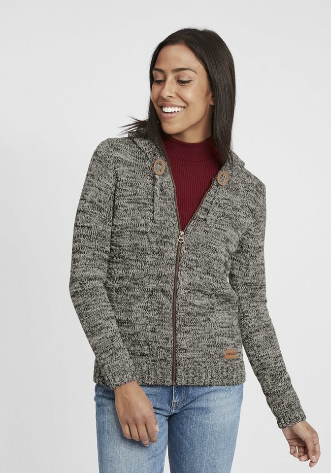 OXMO Strickjacke OXPhiladelphia Cardigan mit Kapuze von OXMO