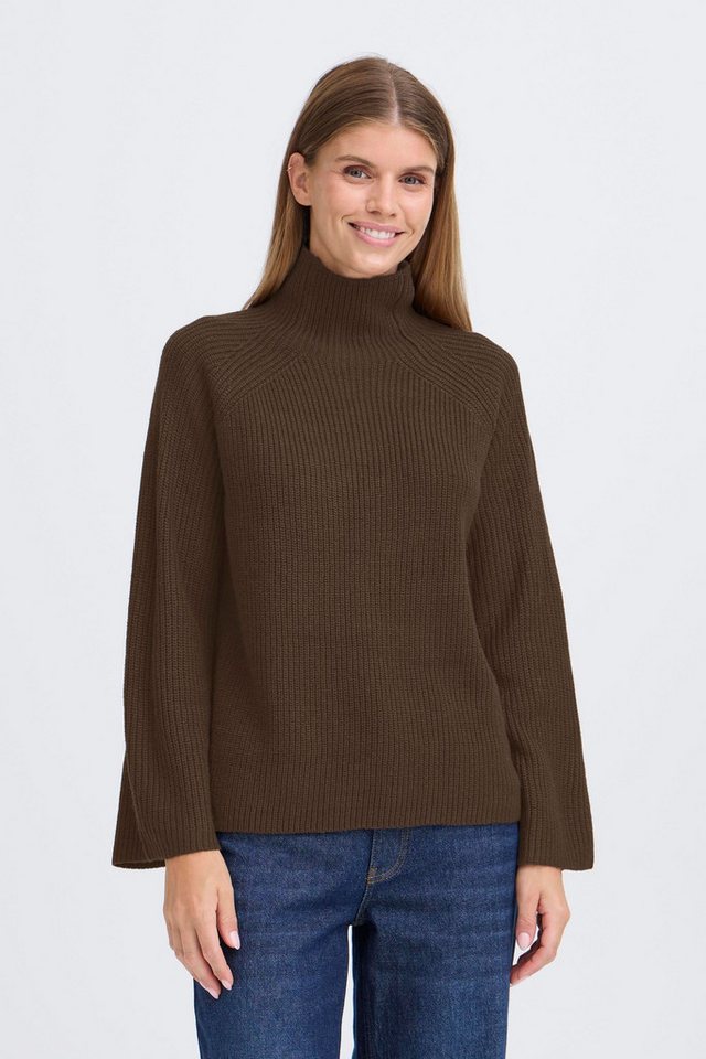 OXMO Strickpullover OXBMMNELLY TURTLENECK Modischer Rollkragenpullover von OXMO