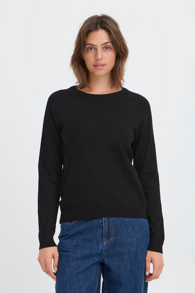 OXMO Strickpullover OXBMMNORA RAGLAN JUMPER Basic Raglan Pullover von OXMO