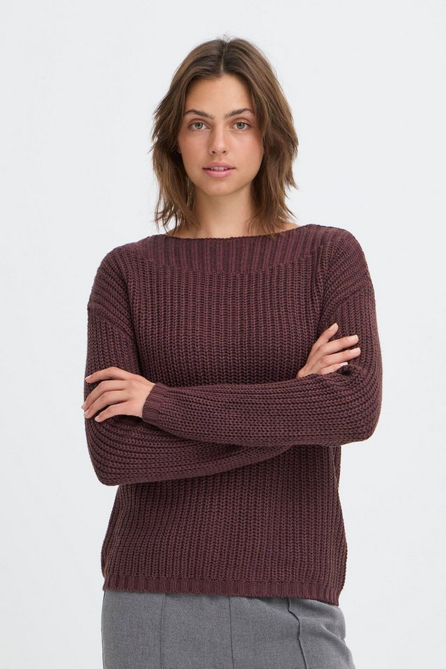 OXMO Strickpullover OXFKANNA Kuscheliger Strickpullover von OXMO