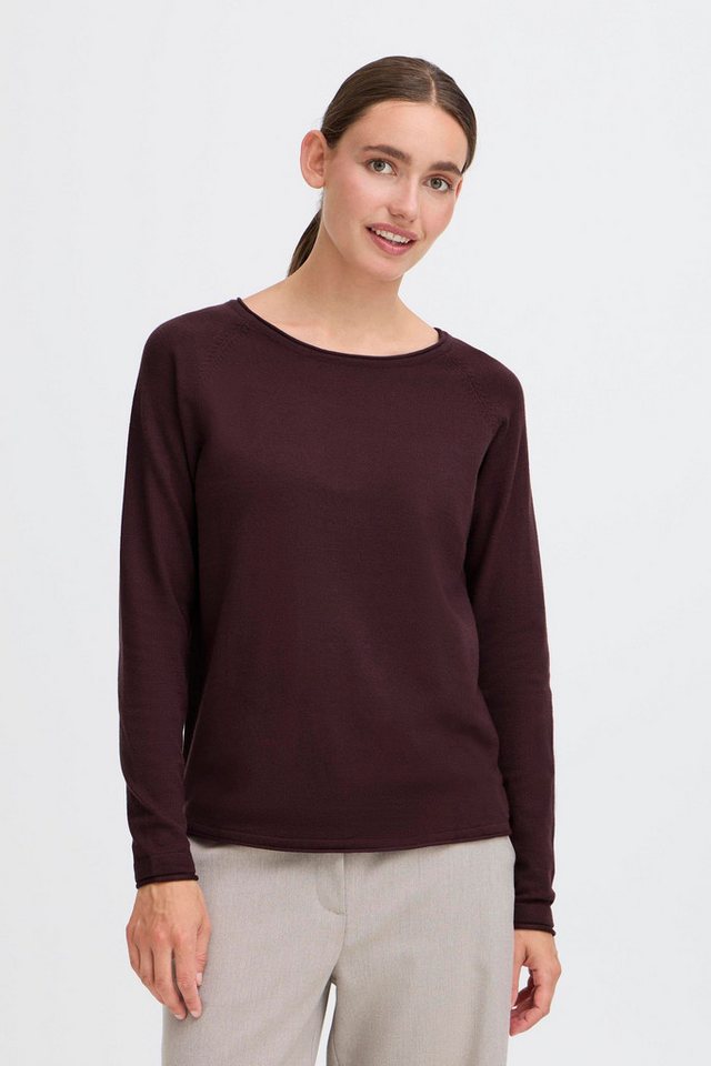 OXMO Strickpullover OXFKEANA Modischer Feinstrickpullover von OXMO
