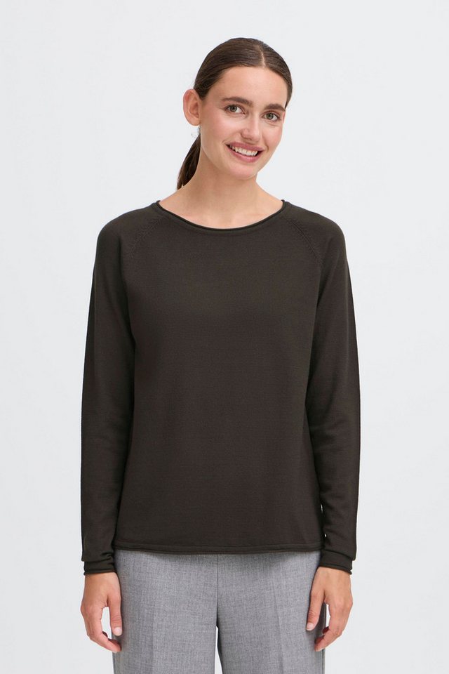 OXMO Strickpullover OXFKEANA Modischer Feinstrickpullover von OXMO