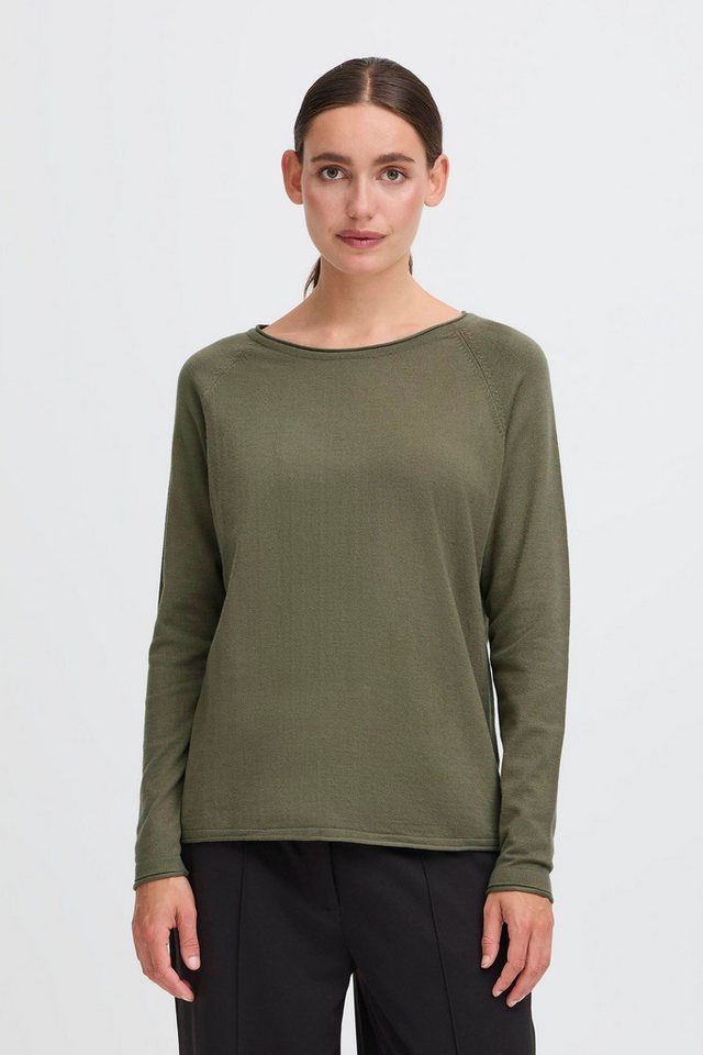 OXMO Strickpullover OXFKEANA Modischer Feinstrickpullover von OXMO