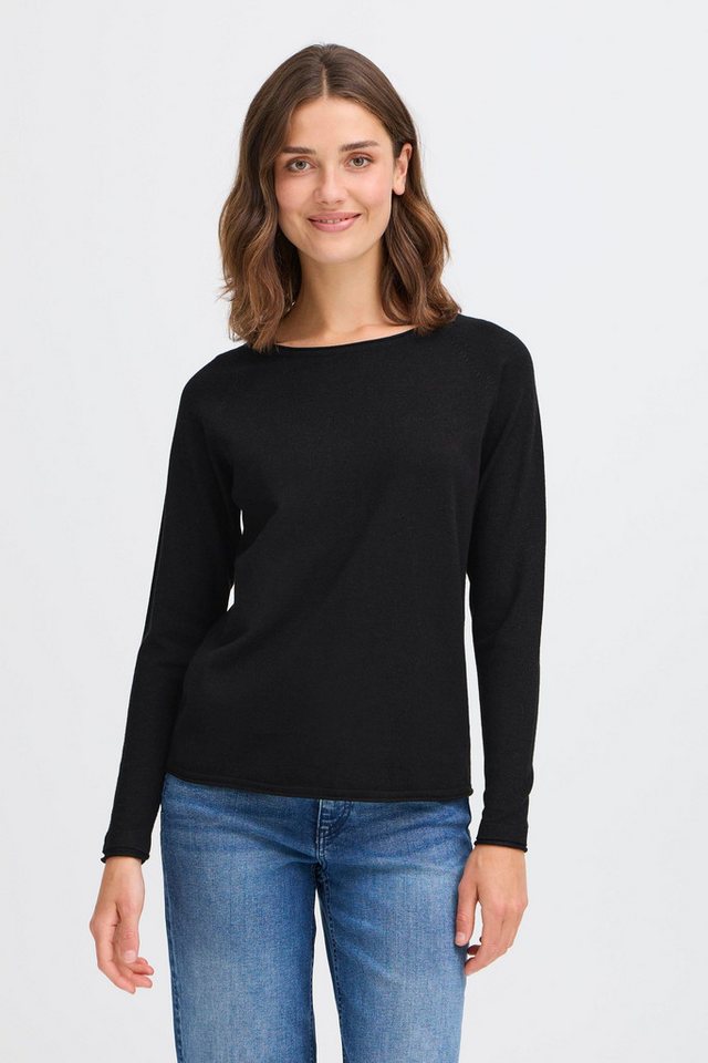 OXMO Strickpullover OXFKEANA Modischer Feinstrickpullover von OXMO