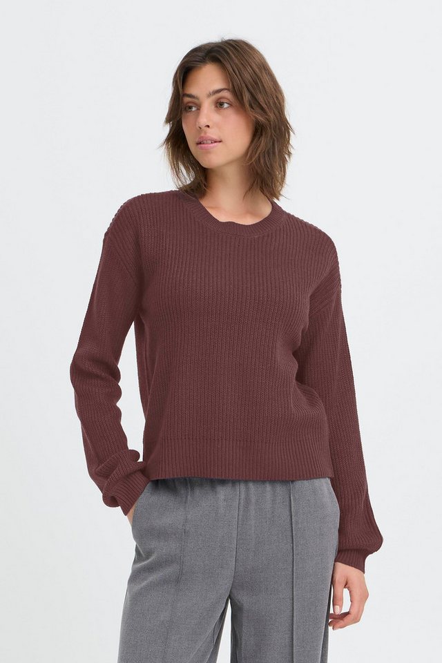 OXMO Strickpullover OXFKIMNI Kuscheliger Strickpullover von OXMO