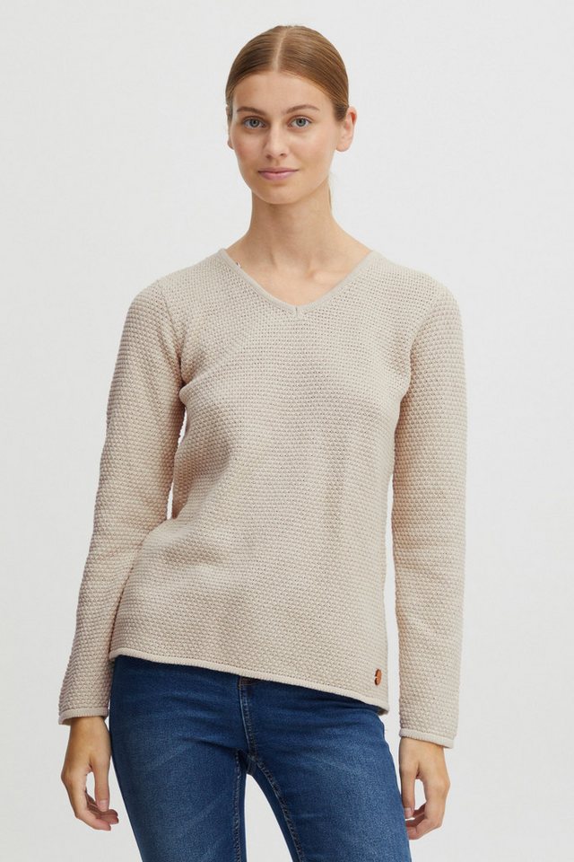 OXMO Strickpullover OXHanna Femininer Feinstrickpullover von OXMO