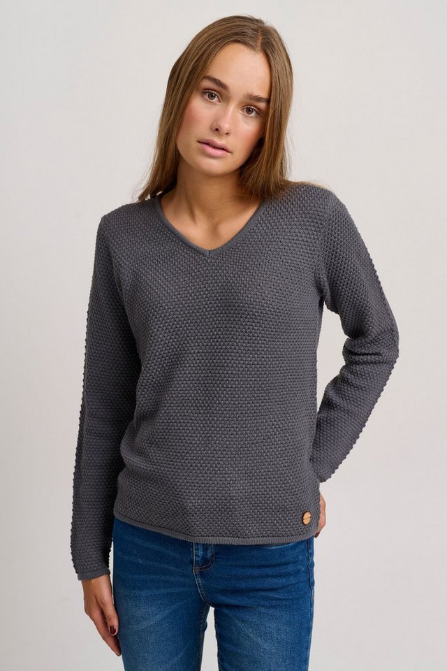 OXMO Strickpullover OXHanna Femininer Feinstrickpullover von OXMO