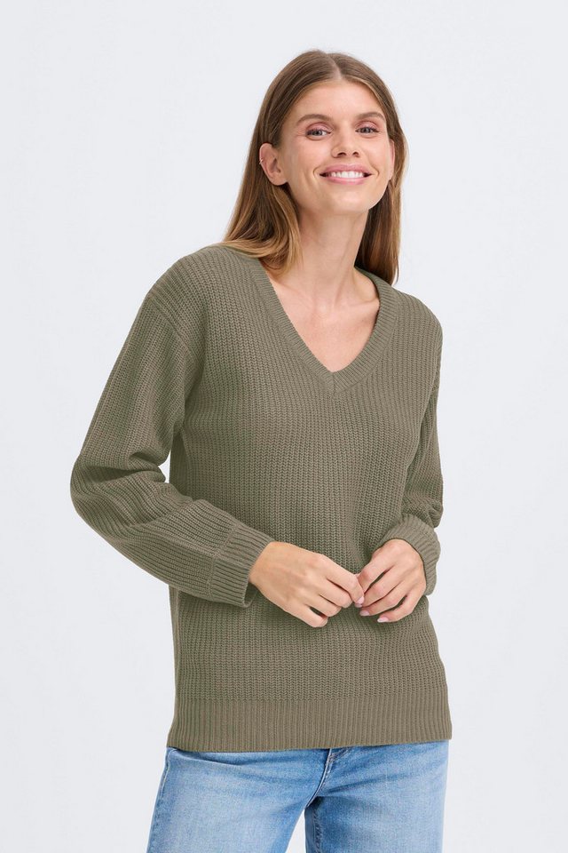 OXMO Strickpullover OXISANDIE LS Modischer Strickpullover von OXMO