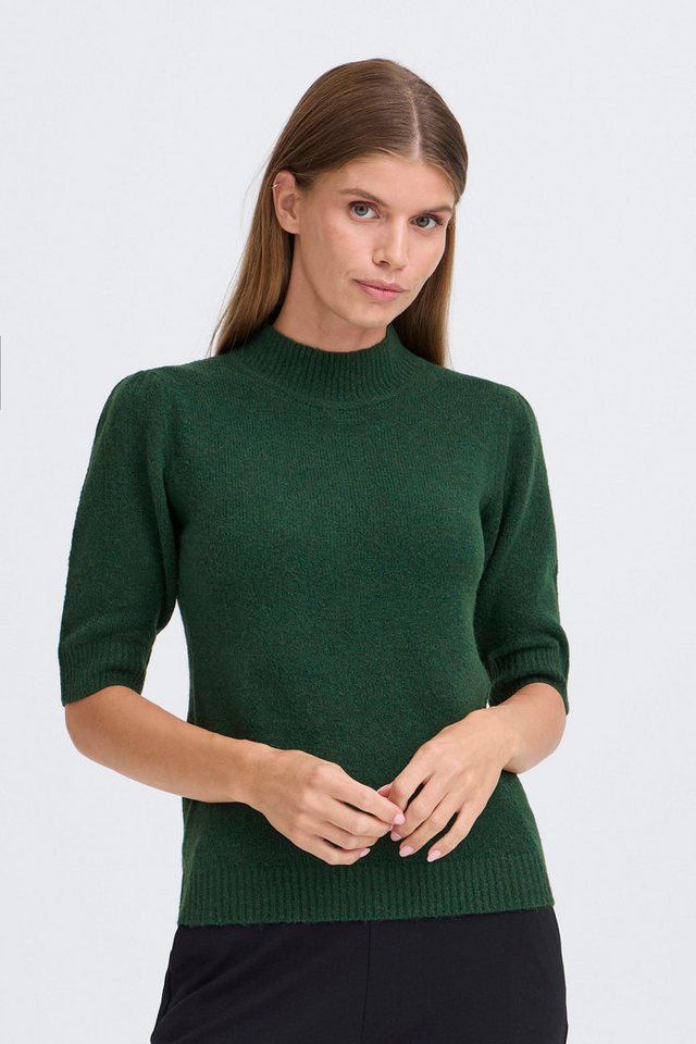 OXMO Strickpullover OXISIF Modischer Kurzarm-Pullover von OXMO
