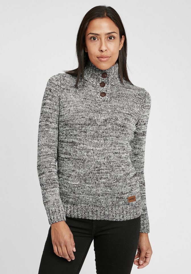 OXMO Strickpullover OXPhilicita Strickpulli mit hochabschließendem Kragen OXMO Strickpullover OXPhilicita Strickpulli mit hochabschließendem Kragen von OXMO
