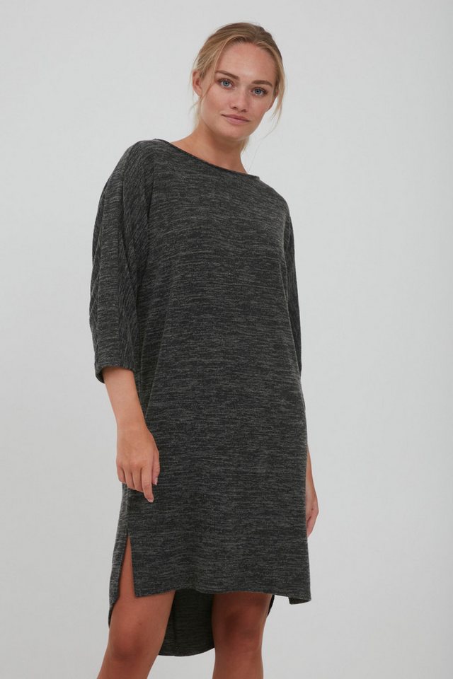OXMO Sweatkleid OXBinala Damen Sweat Kleid mit Fledermausärmeln von OXMO