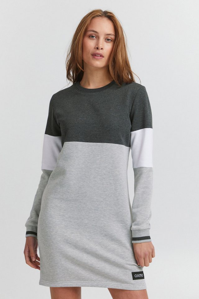 OXMO Sweatkleid OXSweat Sweatkleid in Colourblock-Optik von OXMO