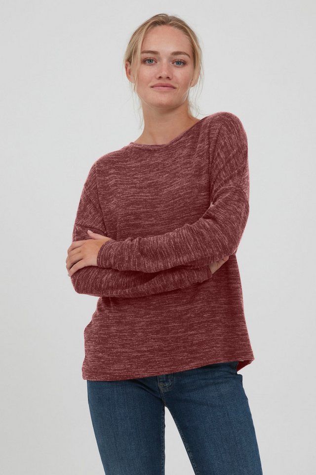 OXMO Sweatshirt OXBenta Melierter Sweatpullover von OXMO